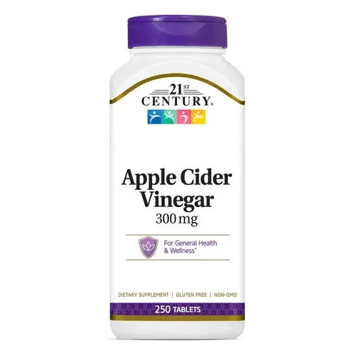 21st Century, Apple Cider Vinegar, 300mg, 250 Tabs