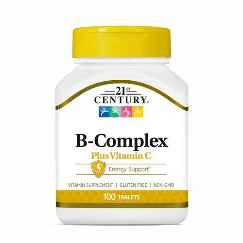 21st Century, VIT B COMPLEX W/C, 100 Count