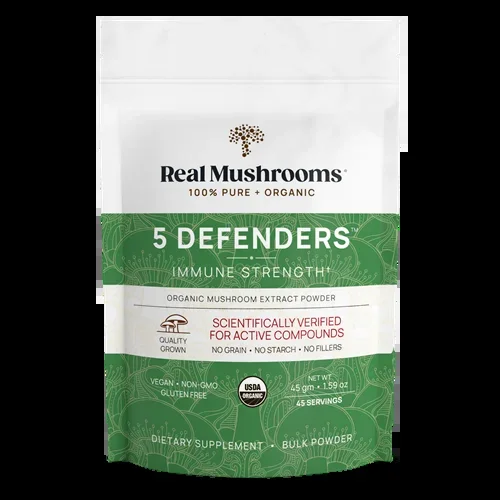 5 Defenders Mushroom Extract Blend Powder
