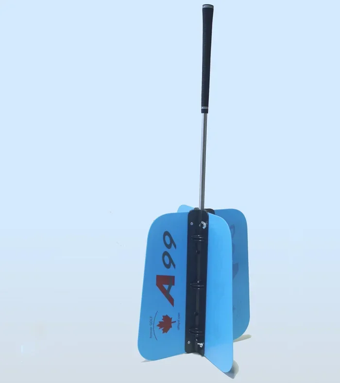 A99 Golf Swing Training Power Fan Great Swing aid impove Your Golf Swing Power Large Size Blue Color 91cm(for Men)