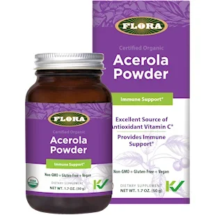 Acerola Powder 50 g by Flora