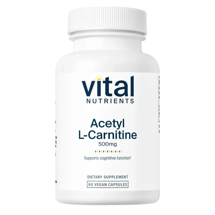 Acetyl L-Carnitine 500 mg 60 vegcaps