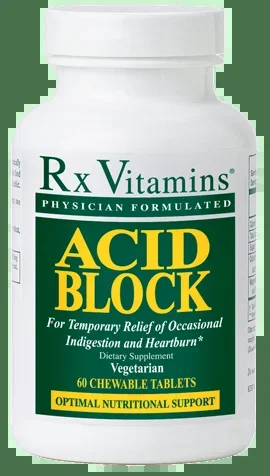 Acid Block 60 Chewable Tablets