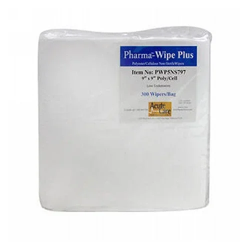 Acute Care, Pharma-Hol Sterile Alcohol, Pharma Wipes Non Sterile, 300 Count
