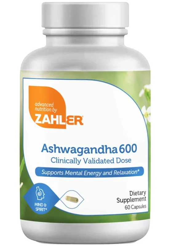 Advanced Nutrition By Zahler Ashwagandha 600