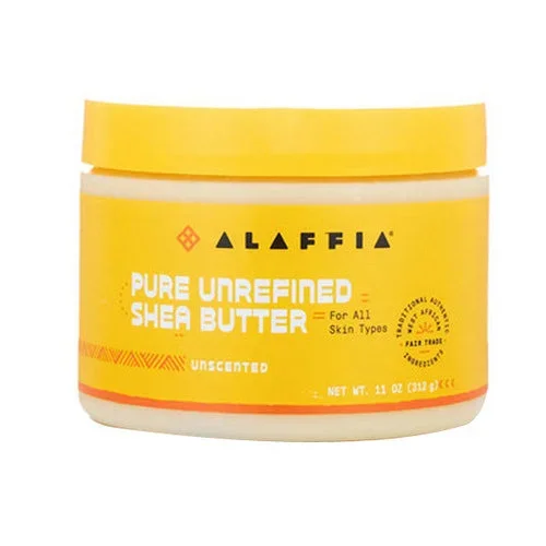Alaffia, Shea Butter Unscented, 11 Oz