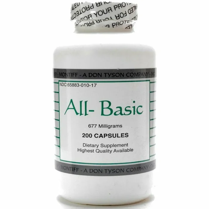 All-Basic 677 mg 200 caps by Montiff