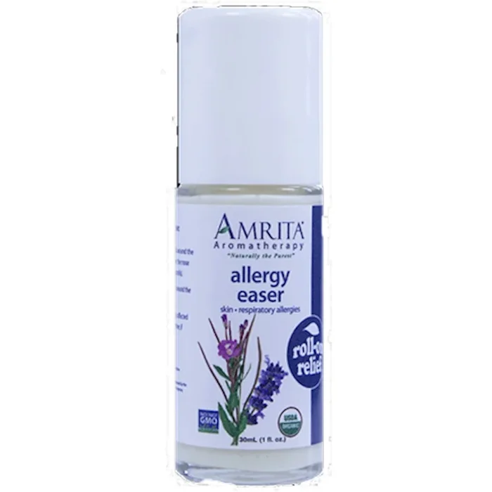 Allergy Easer Roll-On Relief Organic 1 fl oz by Amrita Aromatherapy