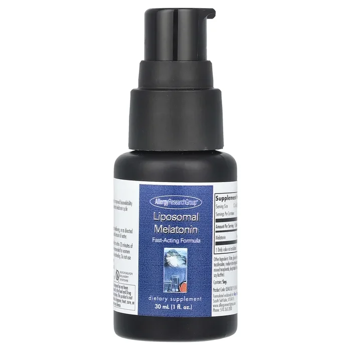 Allergy Research Group, Liposomal Melatonin, 1 mg, 1 fl oz (30 ml)