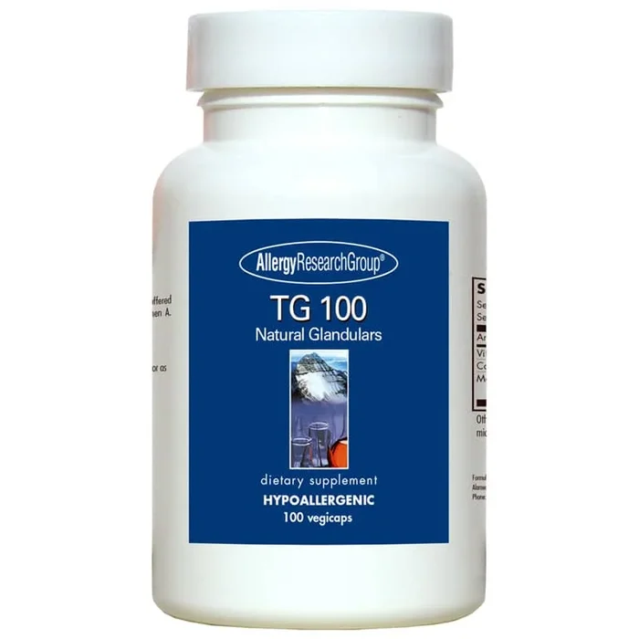 Allergy Research Group, TG 100, 100 Vegicaps