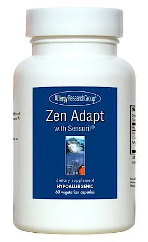 Allergy Research Group, Zen Adapt with Sensoril, 60 Vegetarian Capsules