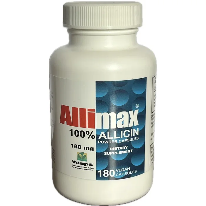Allimax 100% Allicin 180mg 180 caps