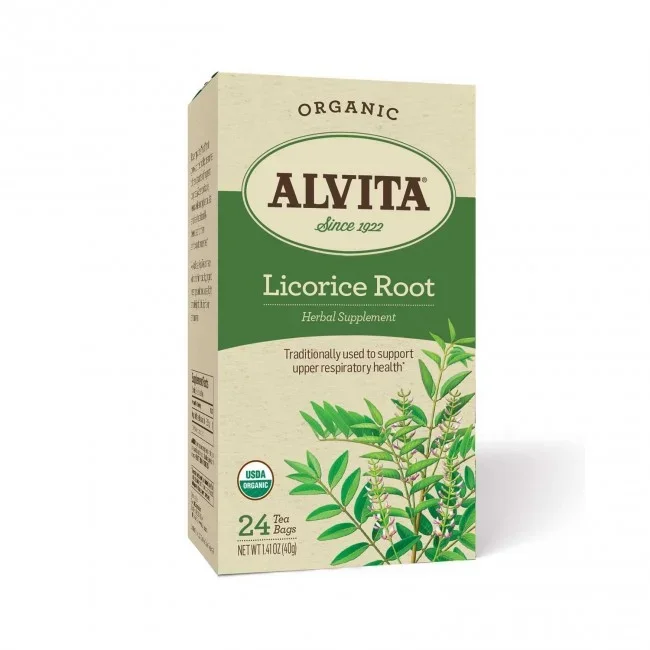 Alvita Licorice Root Organic 24 Tea Bags