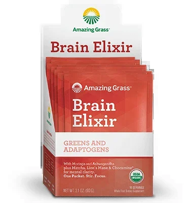Amazing Grass – Brain Elixir Greens and Adaptogens (60g)