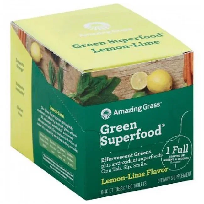 Amazing Grass Green Superfood Effervescent Tablets, Berry, Single Count