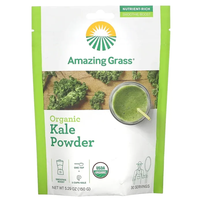 Amazing Grass, Organic Kale Powder, 5.29 Oz