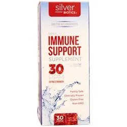 American Biotech Labs Silver Biotics Daily Immune Support Supplement 30ppm – Extra Strength 16 fl.oz