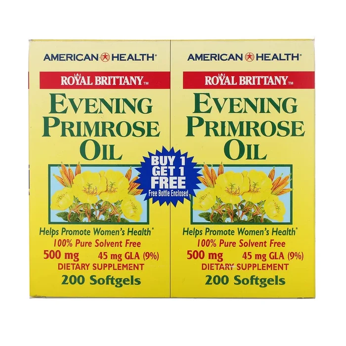American Health, Royal Brittany EPO 500mg 200+ 200 BOGO, 1 Softgels