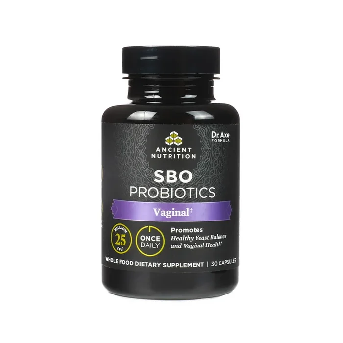 Ancient Nutrition SBO Probiotics Vaginal Once Daily Capsules
