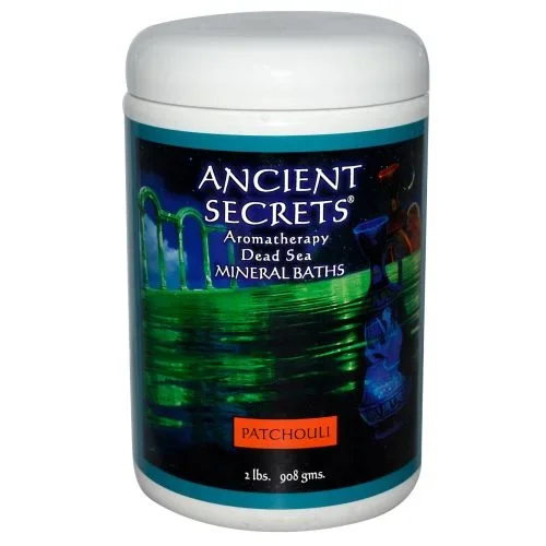 Ancient Secrets, Dead Sea Bath Salts, Patchouli 2 Lbs