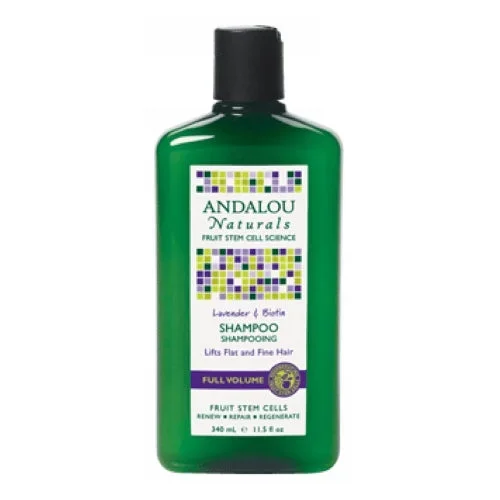 Andalou Naturals, Full Volume Shampoo, Lavender and Biotin 11.5 oz