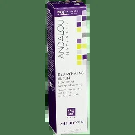 Andalou Naturals Rejuvenating Serum Plant-Based Retinol Alternative Age Defying-1 oz