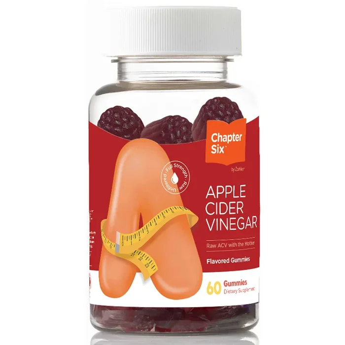 Apple Cider Vinegar 60 gummies by Chapter One