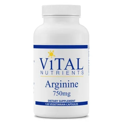 Arginine 750mg 120 capsules