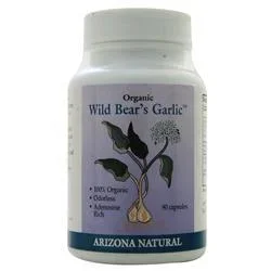 Arizona Natural Products Wild Bear’s Garlic – Organic 90 caps