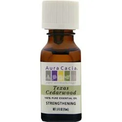 Aura Cacia Texas Cedarwood 100% Pure Essential Oil .5 fl.oz