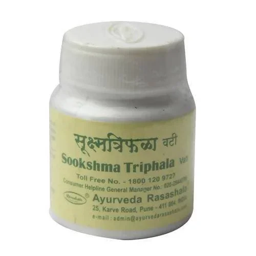 Ayurveda Rasashala Sookshma Triphala Tablet (60 tabs)