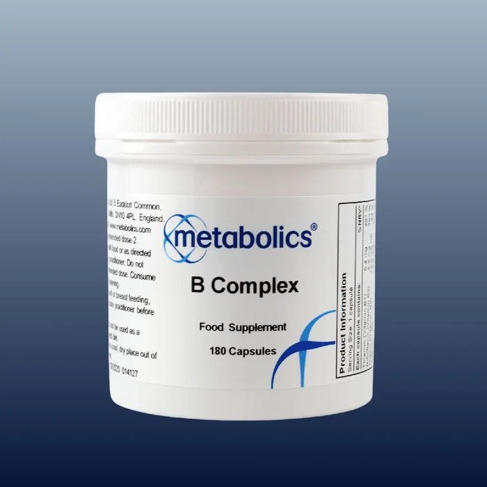B Complex Capsules | High Strength Vitamin B Supplement for Energy & Metabolism