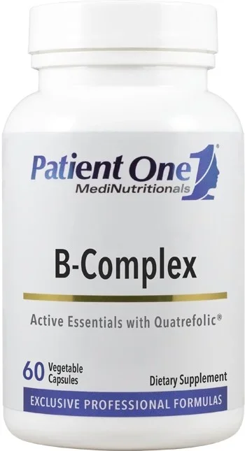 B-Complex with Quatrefolic® 60 caps by Patient One