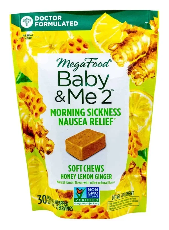 Baby & Me 2™ Morning Sickness Nausea Relief* Soft Chews by Megafood