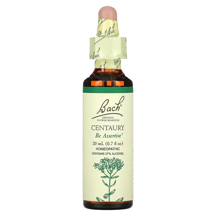 Bach Flower, Flower Essence Centaury, .7 oz Liquid