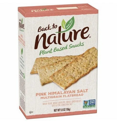 Back to Nature, Pink Himalayan Salt Multigrain Flatbread, 5.5 Oz(Case Of 6)