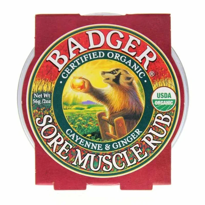 Badger Sore Muscle Rub Cayenne & Ginger