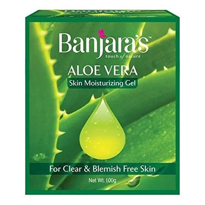 Banjaras Aloe Vera Skin Moisturizing Gel – 100 GM