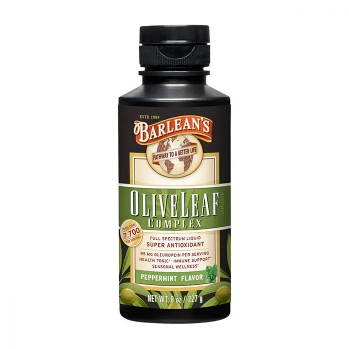 Barlean’s Olive Leaf Complex – Peppermint 8oz