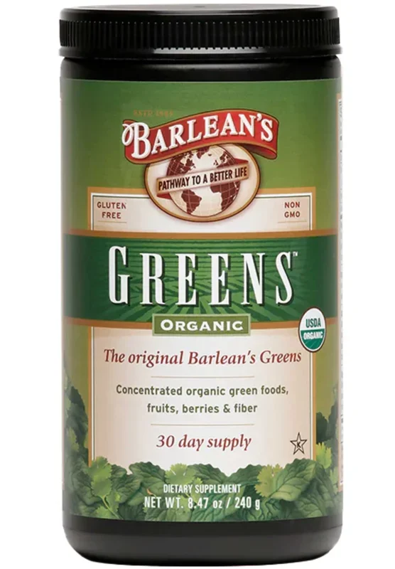 Barlean’s Organic Oils Organic Greens™ Powder