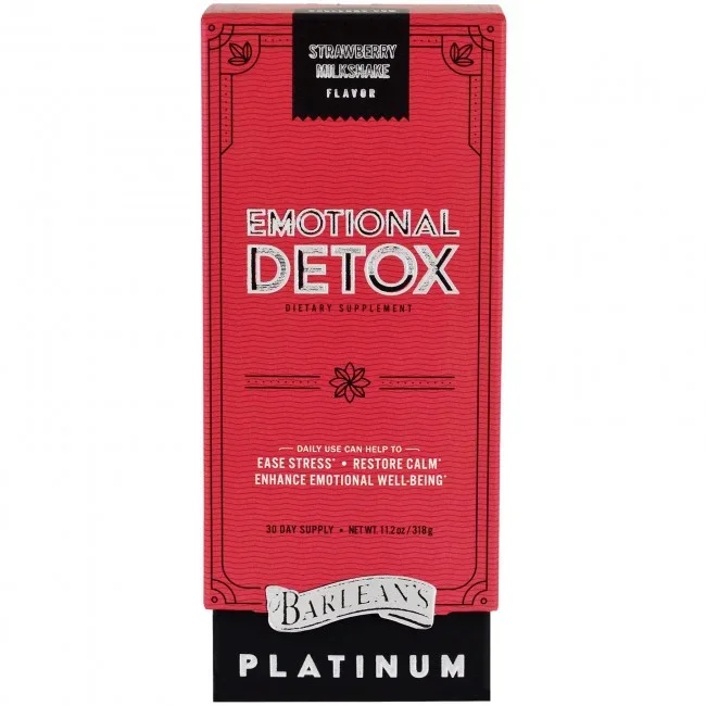 Barlean’s Emotional Detox Strawberry Milkshake 11.2oz