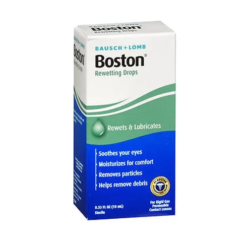 Bausch + Lomb, Boston Rewetting Drops, 0.33 Oz