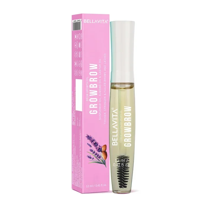 Bella Vita Growbrow Eyebrow & Eyelash Oil – 12 ML