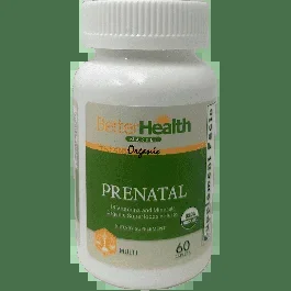 Better Health Organic Prenatal Multi–60 Caplets