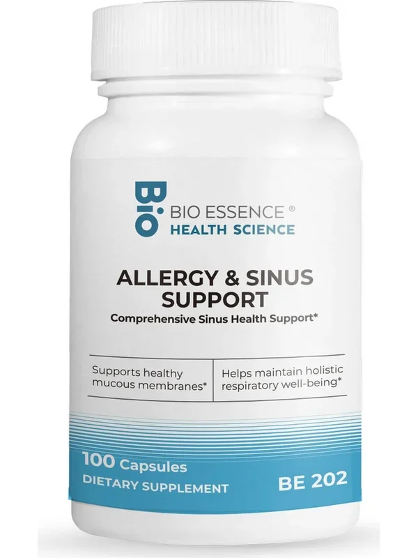 Bio Essence Health Science, Allergy & Sinus Support, 100 Capsules