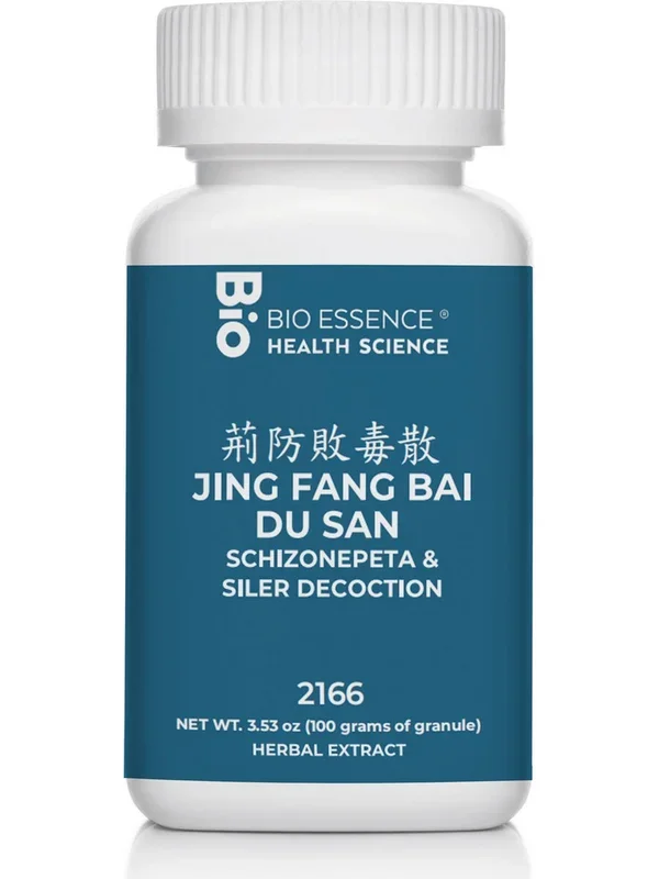 Bio Essence Health Science, Jing Fang Bai Du San, Schizonepeta & Siler Decoction, Granules, 100 grams