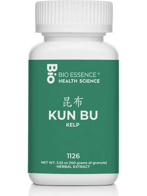 Bio Essence Health Science, Kun Bu, Eckloniae Thallus, 5:1 Extract Granules, 100 grams
