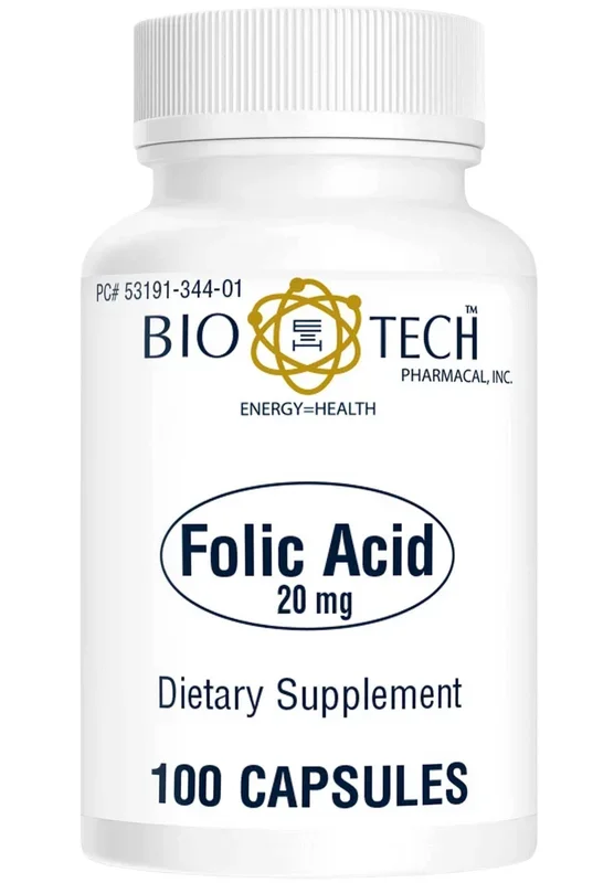 Bio-Tech Pharmacal Folic Acid 20 mg