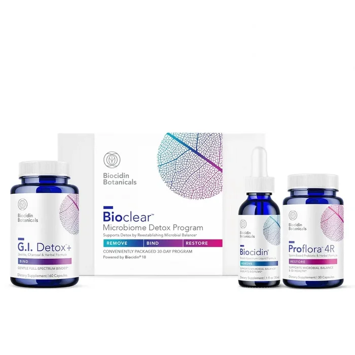 Bioclear™ Microbiome Detox Program With Biocidin® Liquid