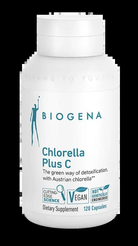 Biogena, Chlorella Plus C, 120 Capsules